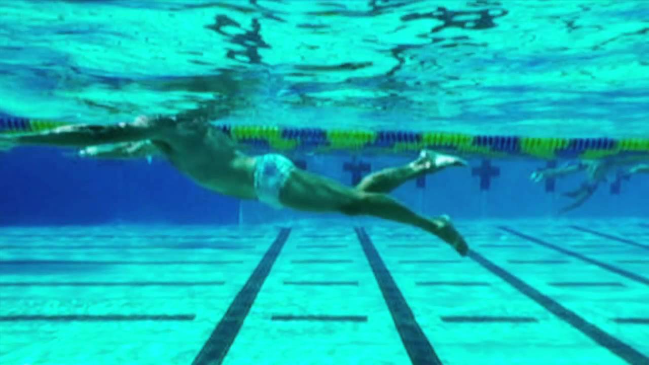 Head position in freestyle swimming