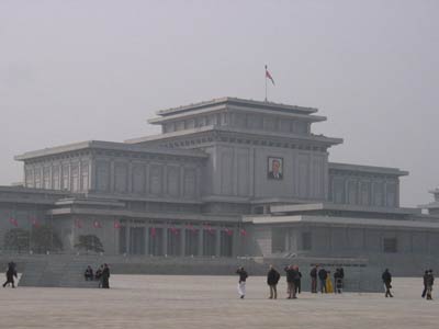 Kumsusan Memorial Palace aka the Kim Il Sung Mausoleum