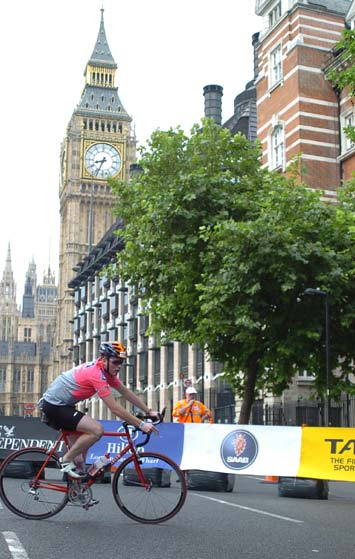 Bike leg near Westminster