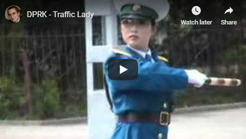 North Korea: Pyongyang Traffic Ladies