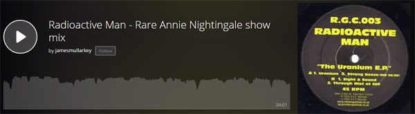 Rdioactive man - annie nightingale set